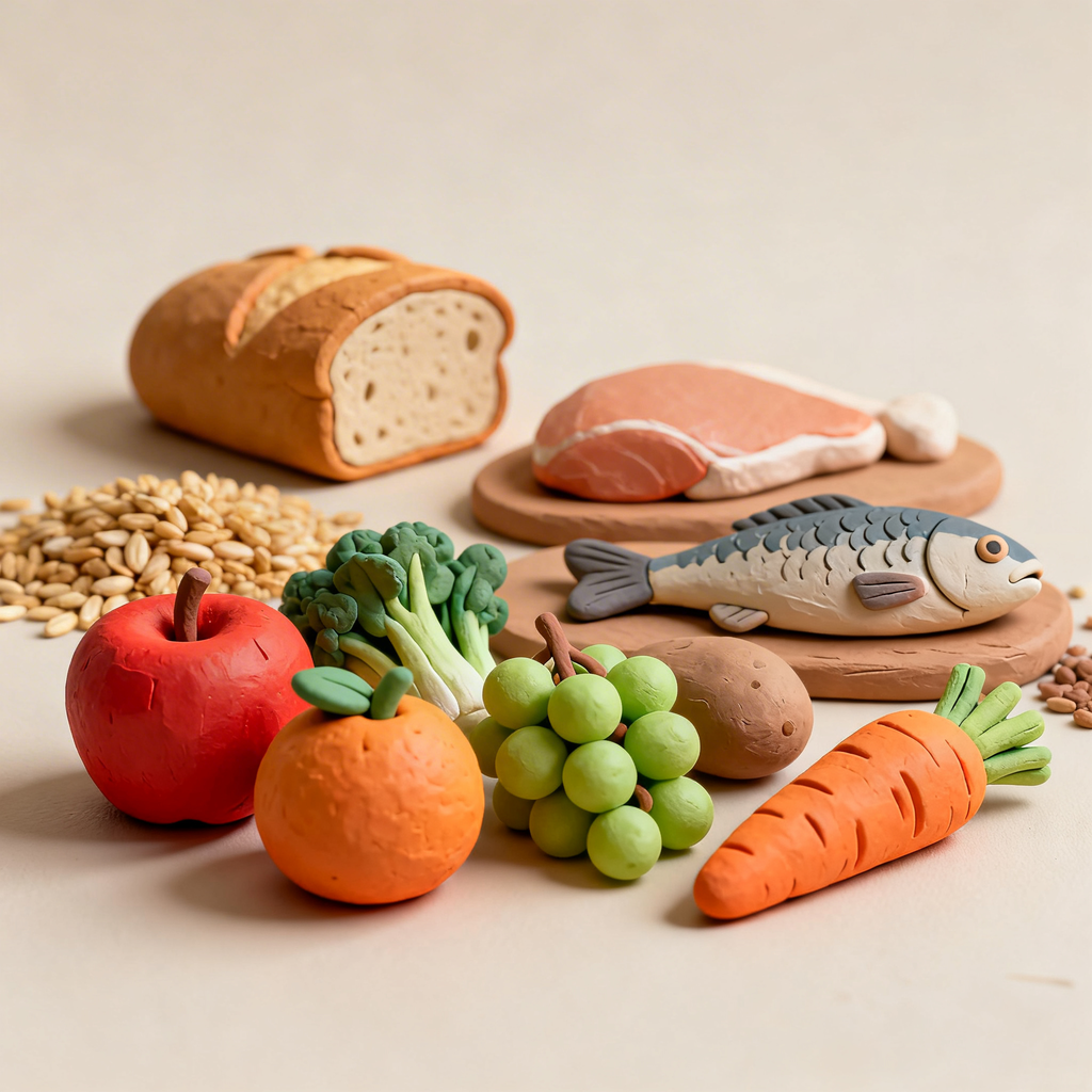 Συστατικά για μια ισορροπημένη διατροφή